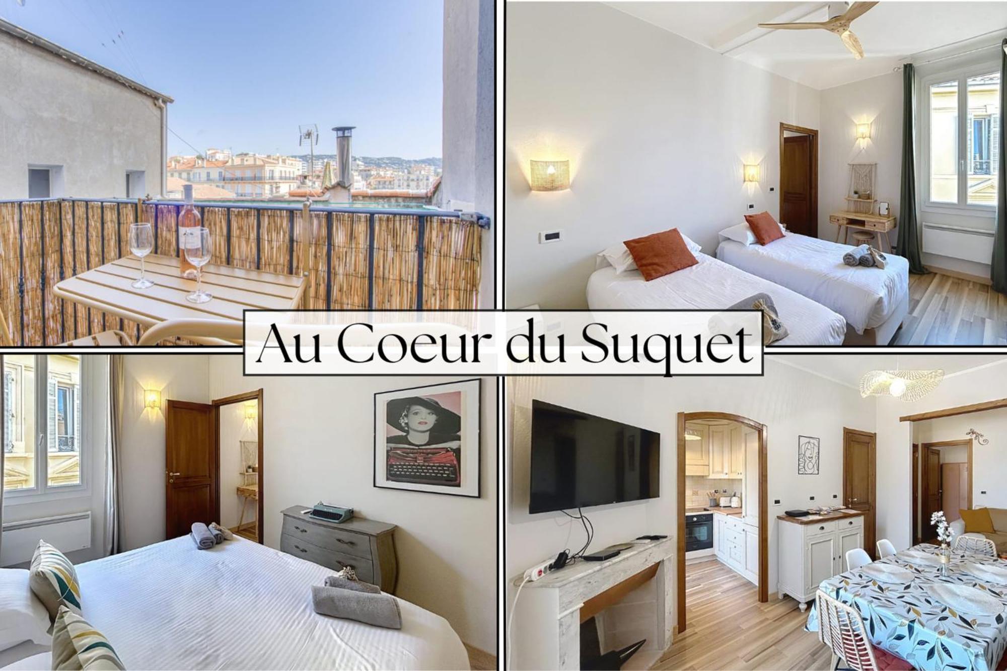 In The Heart Of Le Suquet Beautiful With Quiet Balcony Apartment Cannes